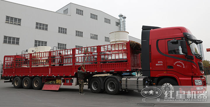 圓錐破碎機裝車、發(fā)貨