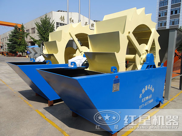 單葉輪式洗砂機(jī)，占地小，處理量小
