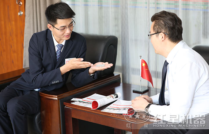 合作共贏，來(lái)廠客戶(hù)物料展示