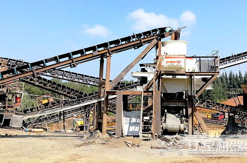 制砂機(jī)成品粒型好，成品多用于建筑工程，道路基建